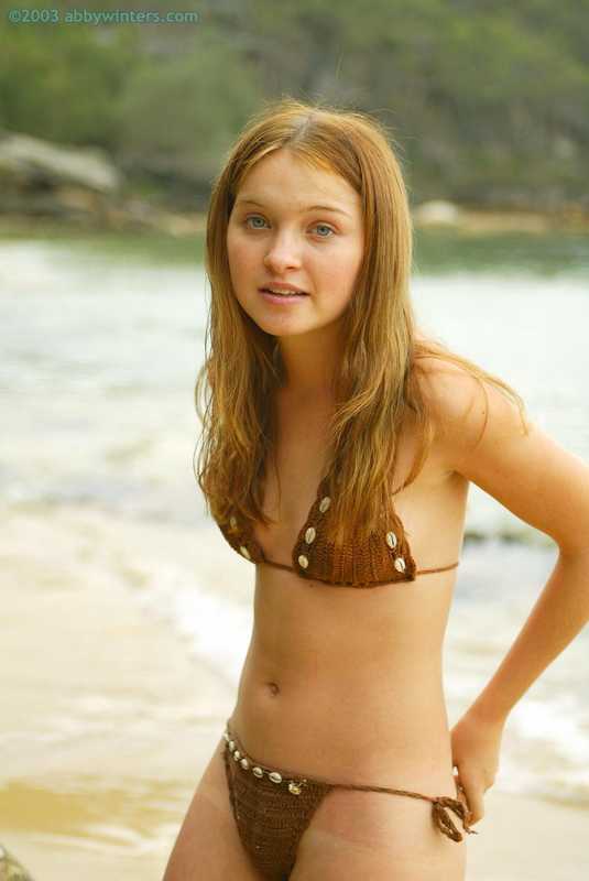 Abby Winters Elisabeth nude on the beach